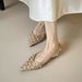 Flat Bottom Pointed French With Skirt Single Shoes Women's Evening Shoes Soft Soles Are Not Tired_vogvips.com