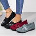 Old Beijing Summer Breathable Embroidered Women's Cloth Shoes Slip-On Flat Soft Sole Comfortable Casual Mother Shoes_vogvips.com