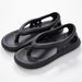 Woman EVA Thick Bottom Sandals Anti-odor Without Grinding Feet Slippers Gift For Christmas Birthday New Year_vogvips.com