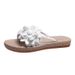 Women's 2025 Summer Flower Home, Outdoor Bathroom, Cool Beach Slippers_vogvips.com