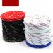 Shoe Accessories twill woven shoelaces casual shoes black and white striped double layer flat shoelaces personalized color shoelace rope_vogvips.com