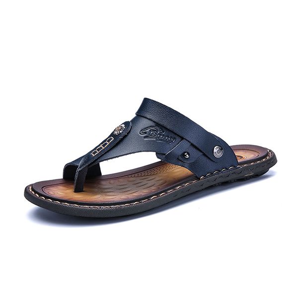 Large Size 2025 Beach Shoes Pinch Toe Sandals Men, Casual Slippers For Men_vogvips.com