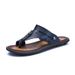 Large Size 2025 Beach Shoes Pinch Toe Sandals Men, Casual Slippers For Men_vogvips.com