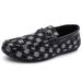 SHLIANG Loafers New Men's Casual Breathable Shoes Comfort Plaid Leather Casual Shoes For Men Slip On Concise Quality Drive Men Sneakers X0032_vogvips.com