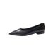 Soft Soled Professional Black Flat Shoes For Women With Pointed Toes And Shallow Mouth Not Tiring Feet New_vogvips.com