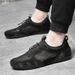 Large Size Men's Shoes Mesh Shoes Breathable Sports Men's Casual Shoes Leather Shoes Versatile Trend Shoes Men_vogvips.com