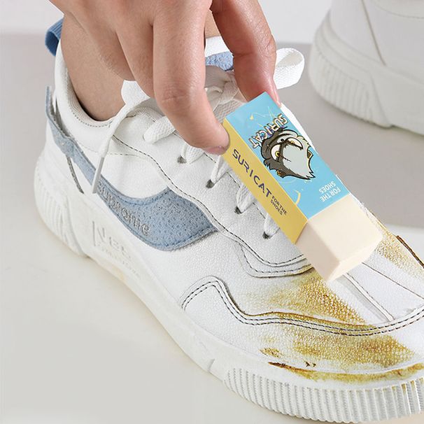 Footwear Cleaning Erasers And Cloth Shoe Brushes - Rubber Boot Cleaner - Sneaker Cleaning Tools - Footwear Care Brushes - Sneaker Care Accessories_vogvips.com