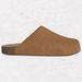 Comfort Suede Backless Clogs Closed Toe Slip On Casual Shoes Men Women_vogvips.com