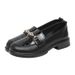 Women's Comfortable Loafers With Soft Leather Sole - Breathable Slip-On Shoes For Walking, Work & Daily Wear - Lightweight & Cushioned Round-Toe Flats_vogvips.com