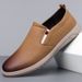 European Warm Series Soft Sole Autumn Winter New Casual Driving Dad Men's Non-Slip Business Leather Shoes_vogvips.com