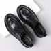 Summer New Top Layer Sheepskin Casual Business Leather Round Toe Men's Shoes, Breathable Single Shoes_vogvips.com