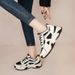 Foreign Trade Wholesale Dad For Women 2023 Spring New Style Slimming Casual Women's Thick Sole Height Increasing Sports_vogvips.com