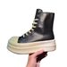 High Top New Shoes For Couples, Dark Four Season Breathable Thick Sole, High Street Trendy Board Shoes, Short Boots, Sponge Cake_vogvips.com