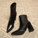 98158-11 Pointed Toe High Heel Ankle For Women 2025 Trendy Fashionable Autumn Winter Versatile Slim Boots_vogvips.com