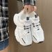 Autumn And Summer New Dad Women's Korean Edition Ins Student Versatile Thick Soled Sports Casual Shoes Hb102_vogvips.com