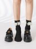 Thick-Soled Loafers Women Spring And Autumn 2025 New Genuine Height Increasing Thick Heel British Style Small Leather_vogvips.com