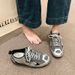 Trendy German-style Women's Sneakers 2025 New Model, Soft-soled Autumn Casual Versatile Sneakers, Sporty Retro High-end_vogvips.com