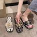 Crown Slippers For Women Summer Outwear Korean Edition Instagram Popular Fairy Style Student_vogvips.com