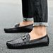 Live Broadcast Bean Shoes, Lazy Shoes, Driving Shoes, British Casual Men's Leather Shoes, Genuine Cowhide Men's Shoes_vogvips.com