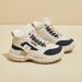 2025 Winter High-Top Fleece-Lined Dad Shoes New Korean Style Ins Female Student Height-Increasing Sports Warm Casual_vogvips.com