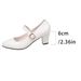 plus Size Autumn Pointed Toe High Heel Single Shoes European American Style Shallow Mouth Chunky Heel Dress Shoes for Women_vogvips.com