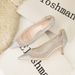Women S Shoes Style Sexy Banquet Stiletto High Heel Shallow Mouth Pointed Toe Mesh Hollow Lace Women_vogvips.com