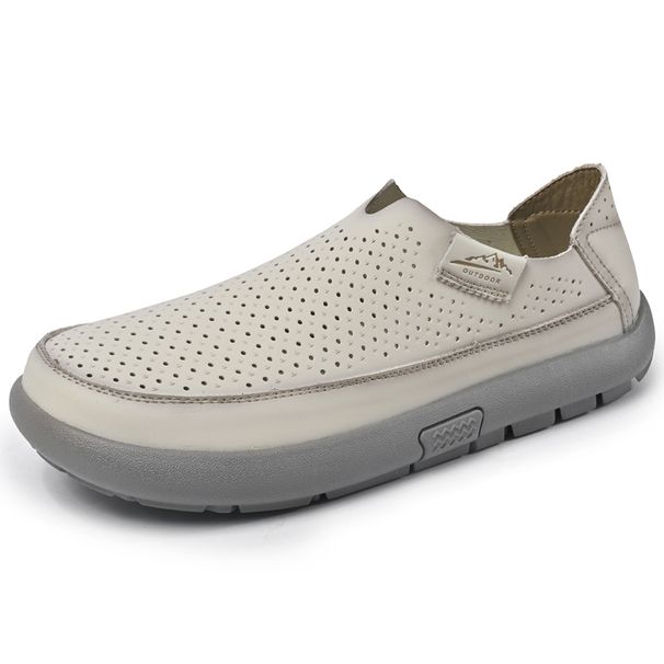 Men's Plus Size Casual Four Seasons Loafers Moccasins Soft Sole Slip On Flats Outdoor Driving Fashion Business Shoes_vogvips.com