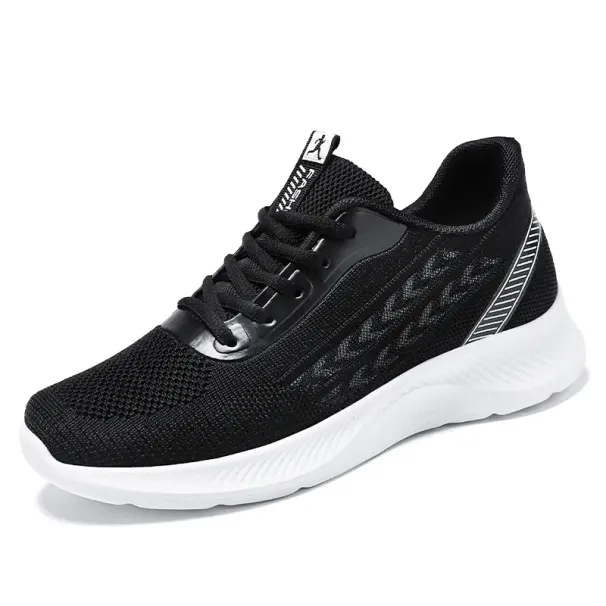 Summer New Breathable Casual Sports Single Big Yards Korean Version Of The Height-enhancing Mesh Shoes Female_vogvips.com