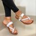 Women's Adjustable Flat Sandals Comfortable Toe Buckle Straps Sizes 40-43_vogvips.com