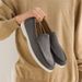 Men's Slip-On Loafers - Breathable Soft Suede Casual Shoes With Comfortable EVA Insole For Everyday Wear (Blue, Black, Gray, Beige)_vogvips.com