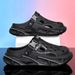 Fashion Men's Outdoor Sandals Slippers Beach Comfortable Clogs Soft Slides New Men Casual Shoes Garden Shoes Male Beach Slippers_vogvips.com