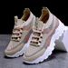 Children's Fashionable Spring New Soft Soled Lightweight Dad Women's Shoes, Fly Woven Breathable Mesh Shoes_vogvips.com