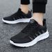 Euro Step Spring And Summer Black Casual Men's Student Mesh Breathable Running Soft Sole Sports Deodorant Travel Shoes Lightweight_vogvips.com