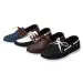 Mens Leather Boat Lace Up Casual Moc Toe Deck Shoes For Daily And Sailing_vogvips.com