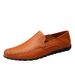 Euro Step 2025 New Spring Summer Breathable Versatile Thin Loafers Soft Sole Slip-On Casual Men's Shoes_vogvips.com