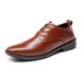 Spring And Autumn Youth British Business Casual Formal Leather Men's Wedding Versatile Single Work Shoes Waterproof_vogvips.com