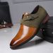 Unbeatable Quality 2025 New Business Dress Leather Fashion Trend Single Large Size Colored Men's Shoes_vogvips.com