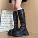 Over-the-Knee Thick-Soled Long For Women 2025 New Autumn Winter Slimming Petite Height-Increasing Riding Boots_vogvips.com