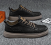 Genuine Leather Cowhide New Style Sneakers Men Korean Version Trendy Versatile Men's Casual Sports Youth White Shoes_vogvips.com