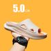 New 2025 Fashion Men Slides Male Summer Shoes Thick Sole Comfortable Outdoor Men Solid Slippers Non-slip Massage EVA Shoes 30055_vogvips.com
