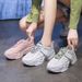 2022 Autumn New Breathable Korean Style Dad Sneakers For Women, Ins Thick-Soled Student Running Shoes Wholesale_vogvips.com