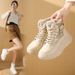 Women's Shoes Plush High Top Windproof Boots Women Winter New Student Ins Version Warm Casual Thick Soled Cotton Shoes P6011_vogvips.com