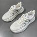 Thick Soled Genuine Leather Dad 2025 Spring Edition Men's Versatile Punching Sports Casual Trendy Shoes Men_vogvips.com