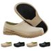 Clog For Men Memory Foam Casual Kitchen Men's Work Shoes Easy To Wear Deer Foams Mens Slippers_vogvips.com