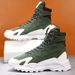 Men's Explosions In Autumn And Winter High-top Boots Function Windsurfers In The Tube Martin Boots Joker Motorcycle Boots Increased Tide Shoes._vogvips.com