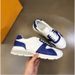 () Color Blocking Sports Shoes For Men, Made Of Genuine Leather, Breathable Mesh, Flat Bottomed Sponge Shoes, Small_vogvips.com