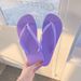 Flip Flops For Women To Wear Outside In Summer, Non Slip For Bathroom Bathing, Beach, Seaside, Couple Ins Trendy Summer Sandals_vogvips.com