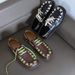 ShoeVault Square Woven Derby For Men, Breathable Summer British Style Thick Sole Large Toe Shoes_vogvips.com