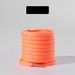 Shoe Accessories single layer shoelaces black and white orange running shoes sports basketball shoes ultra light shoelaces rope a pair_vogvips.com