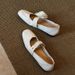 Sheepskin Version Flat Soled Flower Shallow Mouth Single Shoes For Women, New Spring And Autumn Shoes, Versatile Mary Jane Women's Shoes_vogvips.com